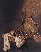 BEYEREN, Abraham van The Breakfast oil painting artist
